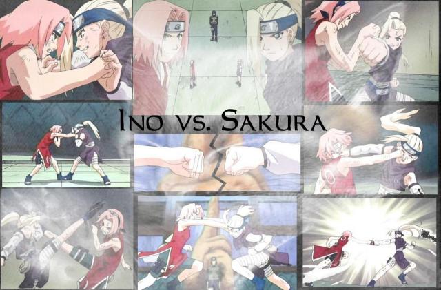 Ino vs. Sakura